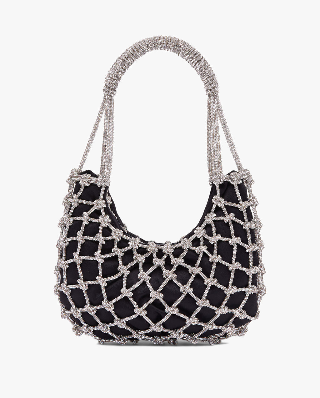 Nodi Handwoven Bag Clear Crystal