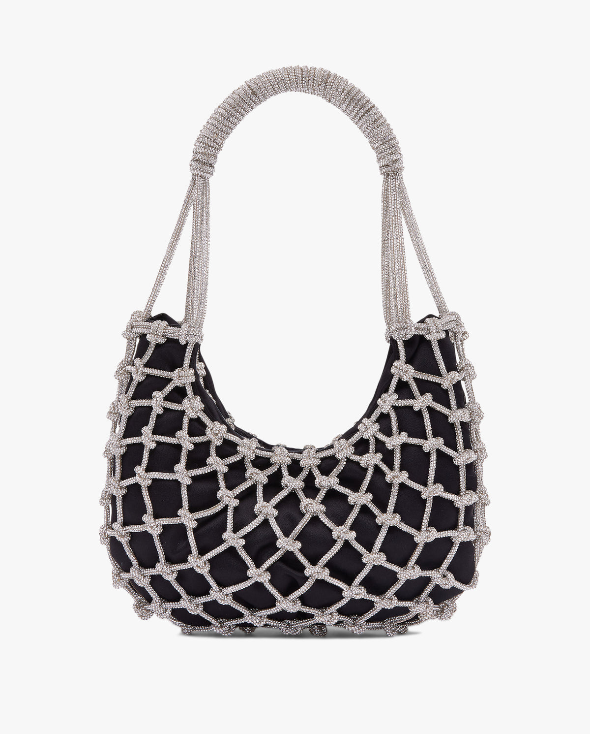 Nodi Handwoven Bag Clear Crystal