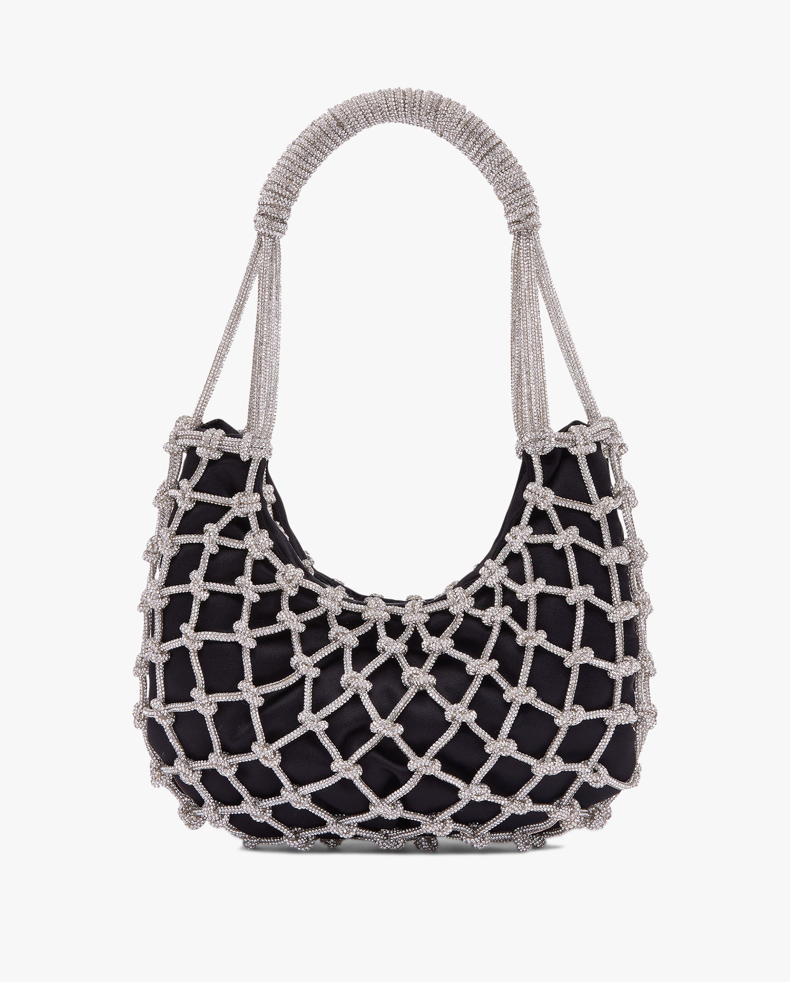 Nodi Handwoven Bag Clear Crystal