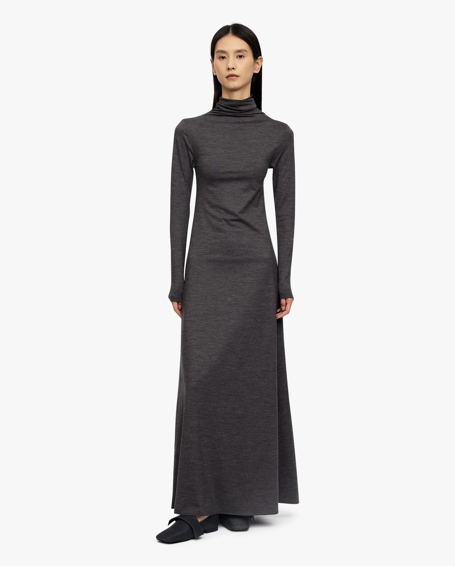 Aris Dress Dark Cloud
