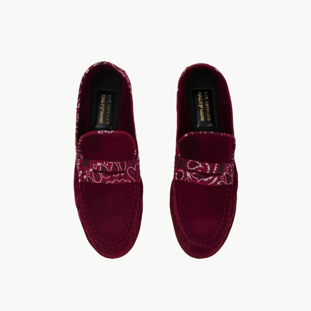 Saint-Germain Bandana In Burgundy