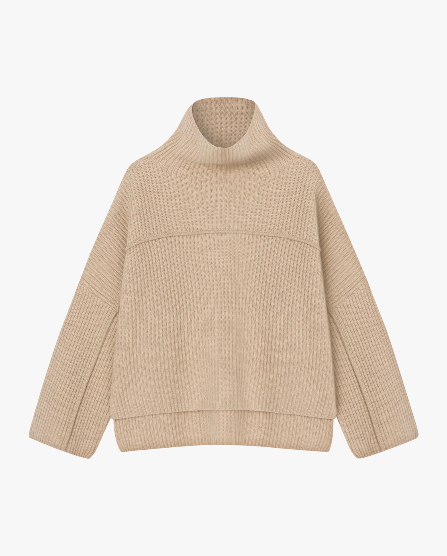 Salt Chunky Merino-Wool Turtleneck