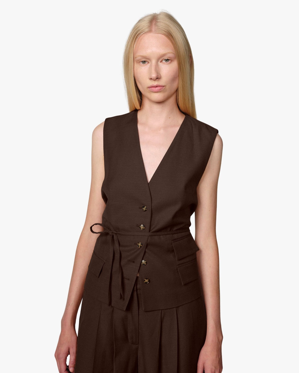 Samos Vest Java Brown