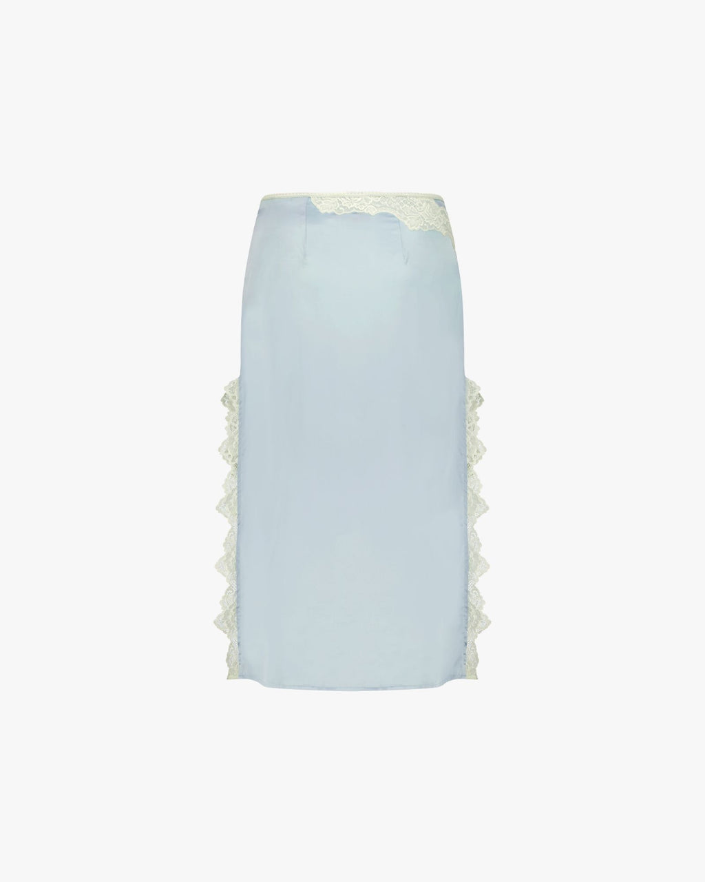 Attitude Midi Skirt Antique Blue/Pistachio