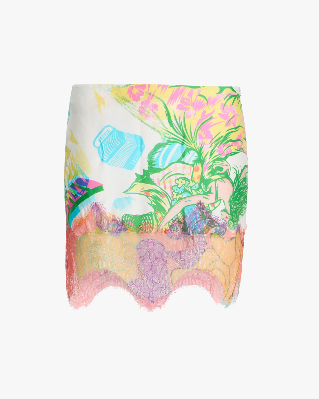 Sonido Print Bestial Mini Skirt