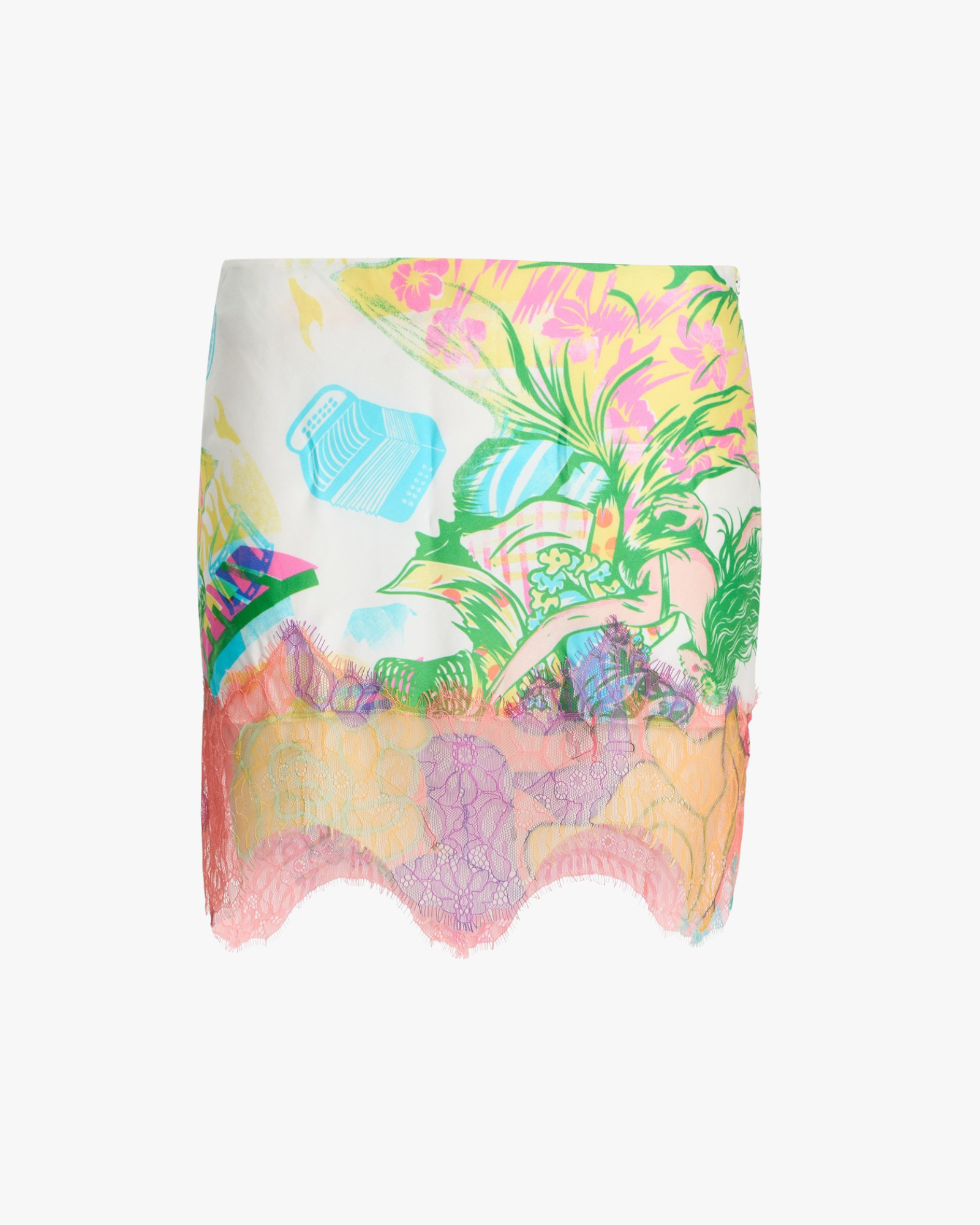 Sonido Print Bestial Mini Skirt