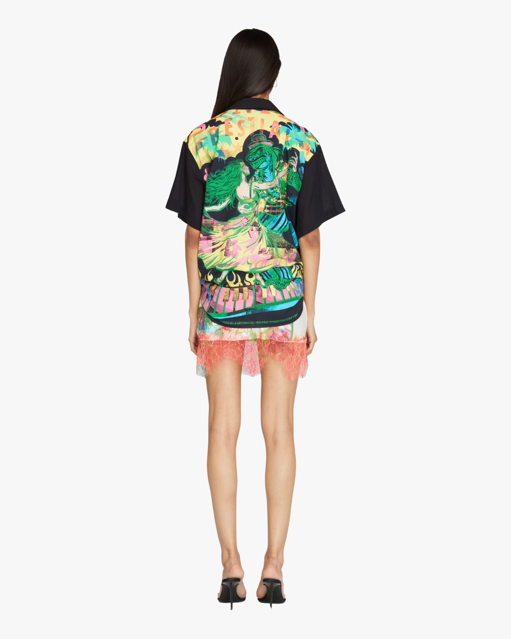 Sonido Print Bestial Mini Skirt