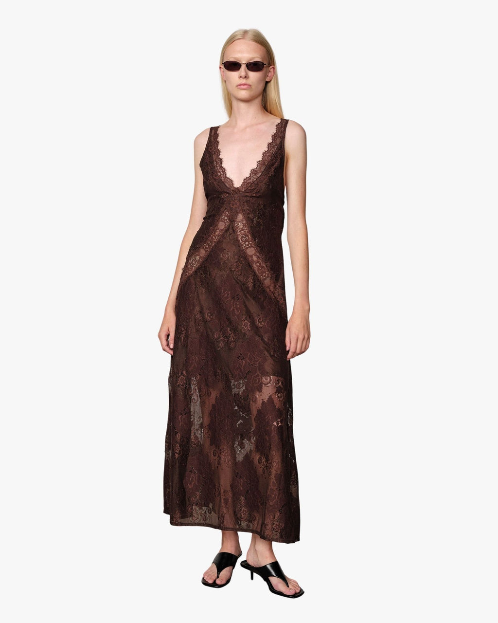 Soray Dress Marrone Java