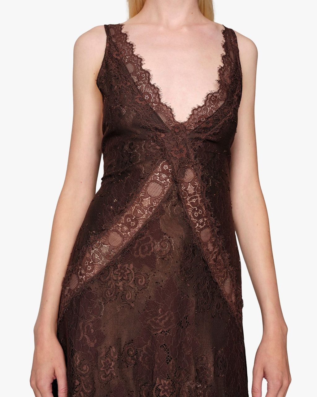 Soray Dress Marrone Java