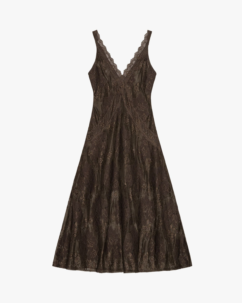 Soray Dress Marrone Java