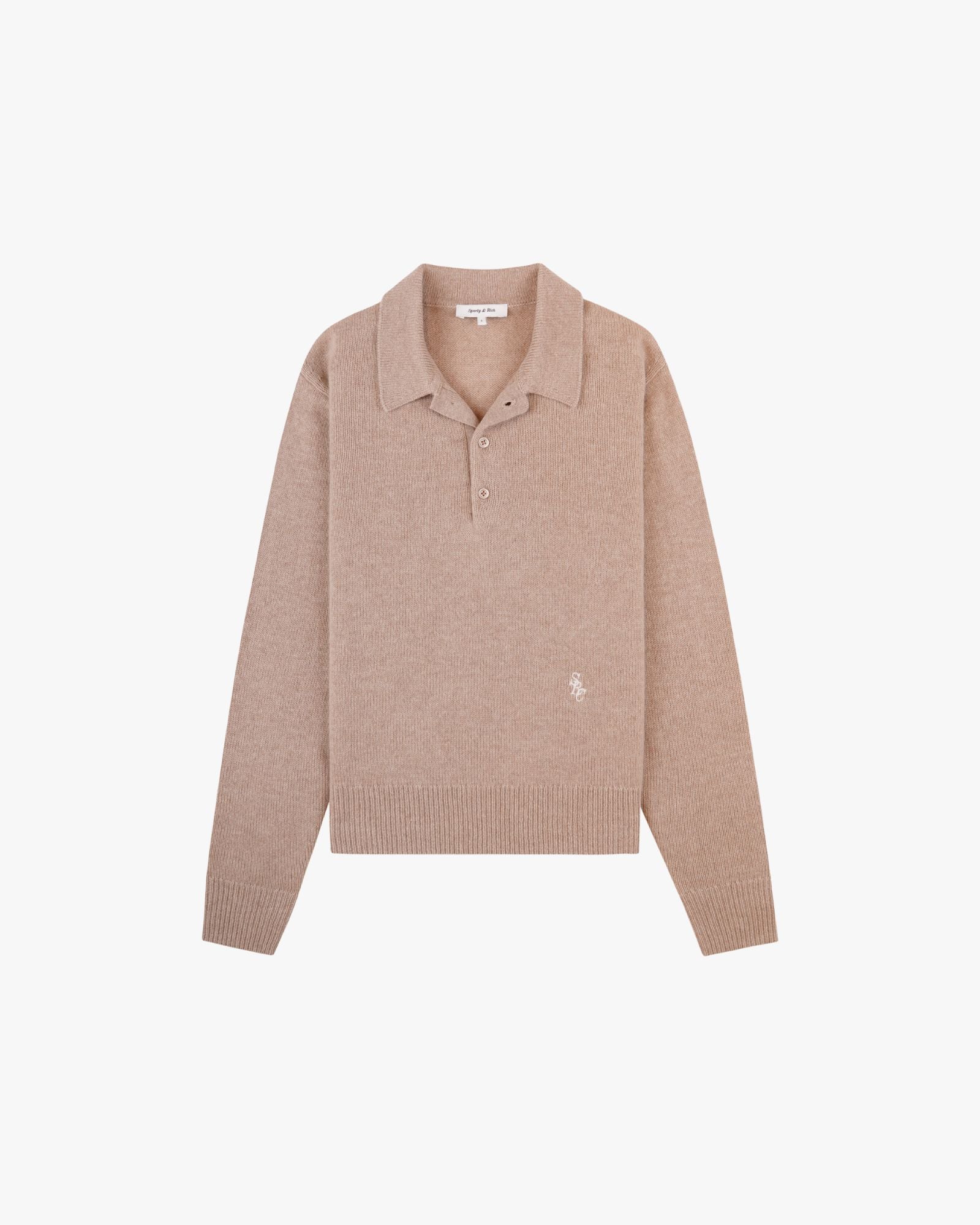 SRC Cashmere Polo Tapioca