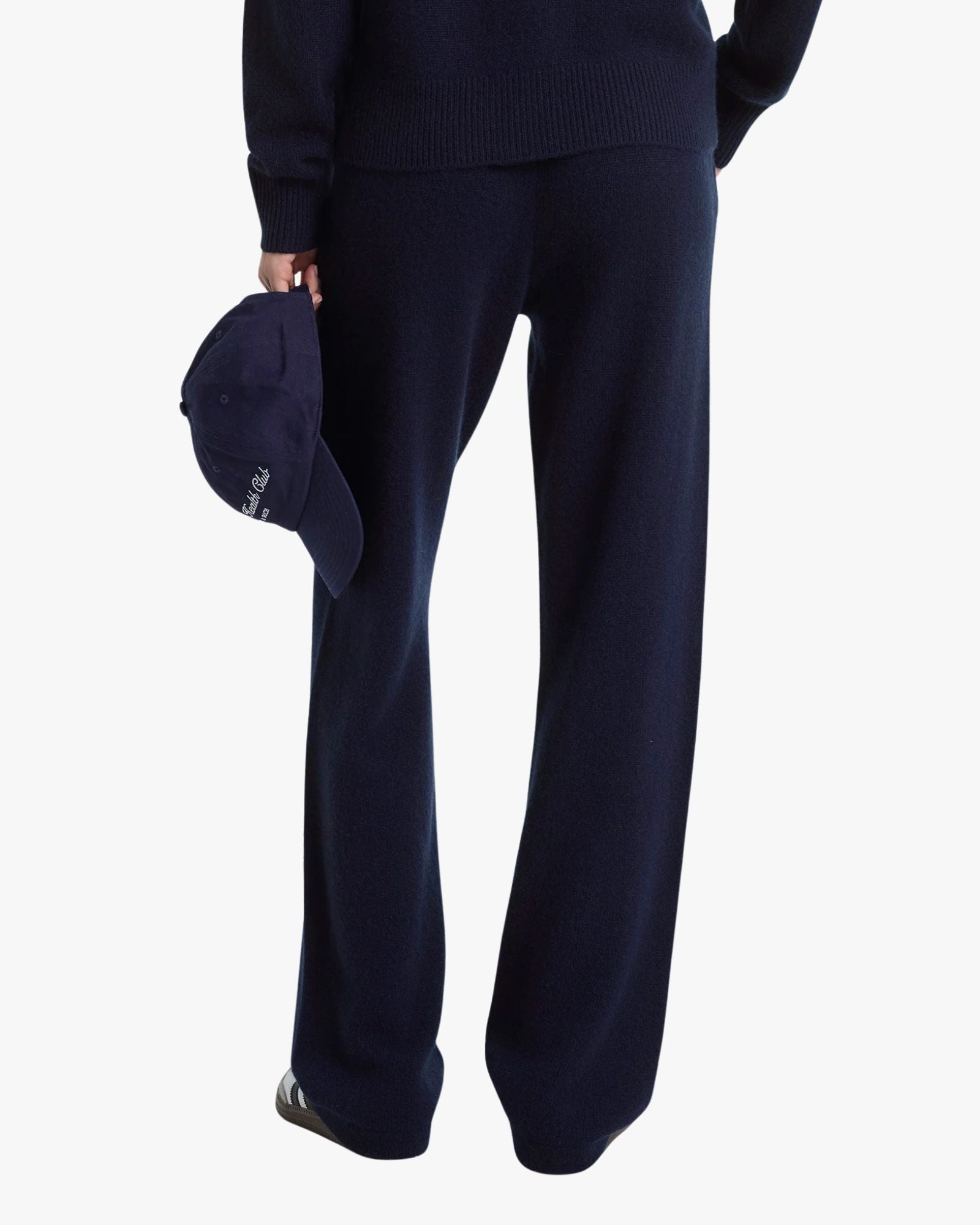 SRC Cashmere Trousers Dark Navy