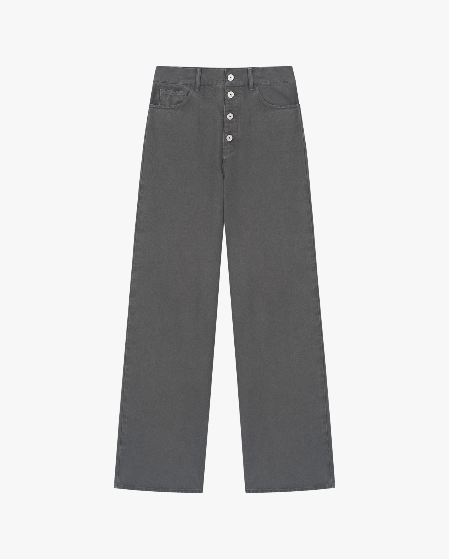 Stewart Wide-Leg Denim Pants