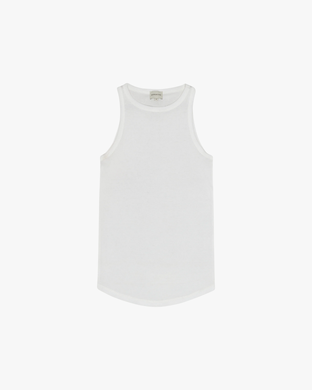 Sabina Jersey Top White
