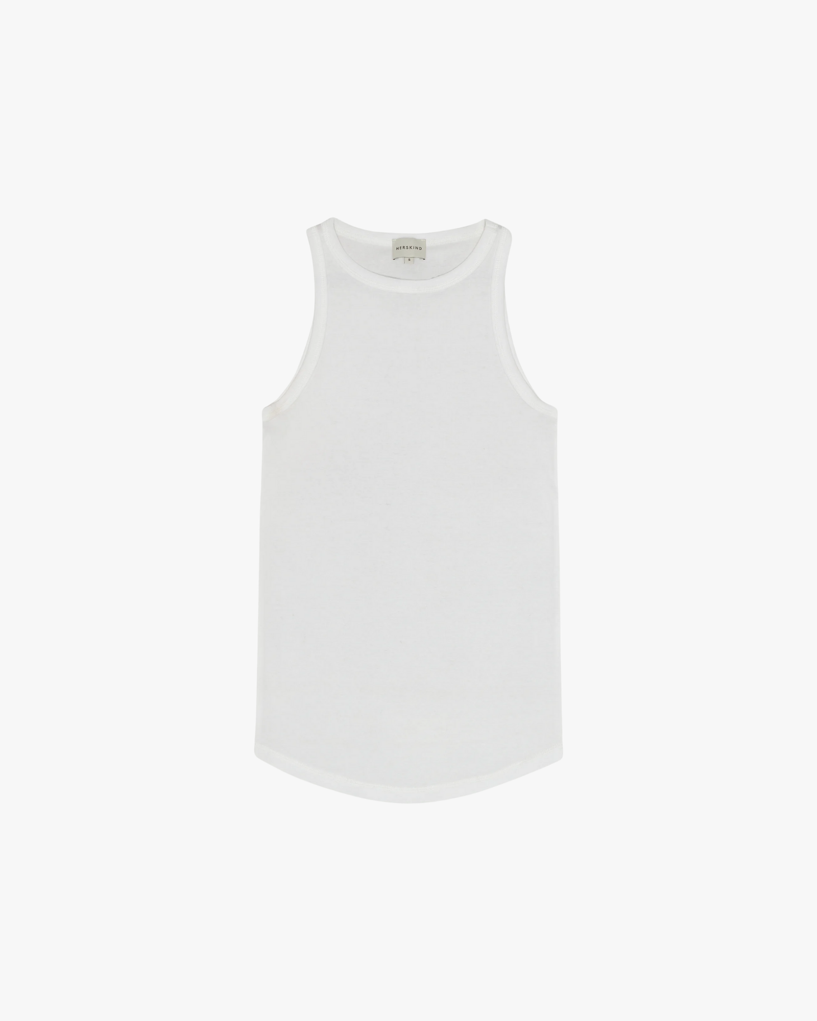 Sabina Jersey Top White