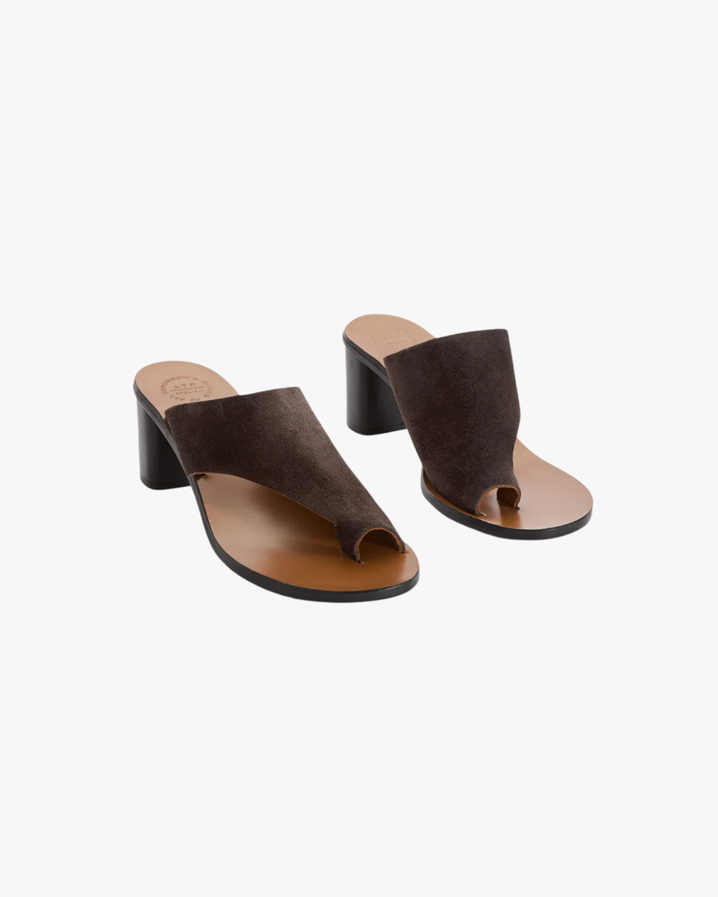 Sandals Rosate Walnut Suede