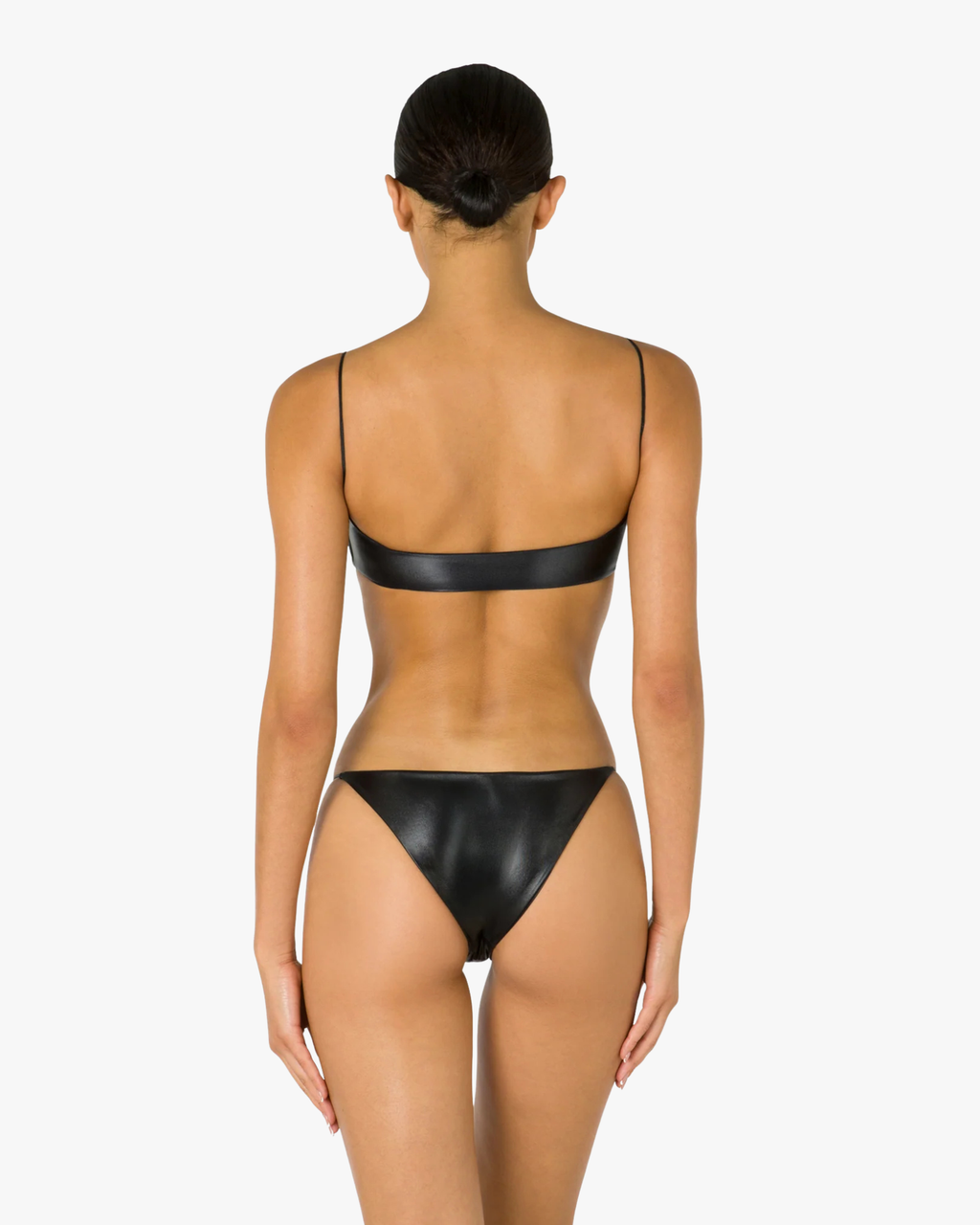 Sporty Mesh Bikini Black