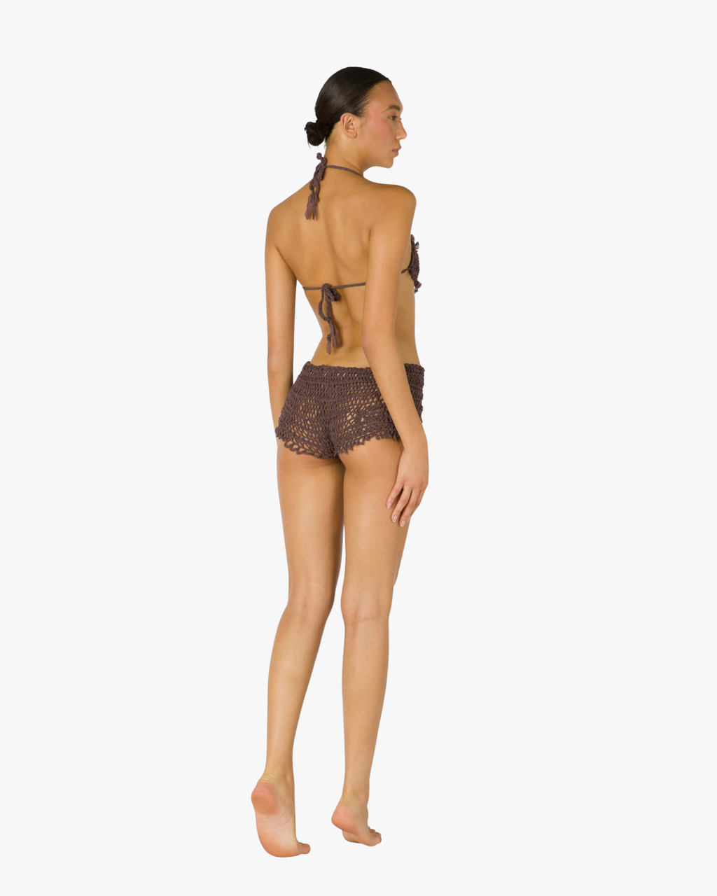 Aurora Knitted Top Brown