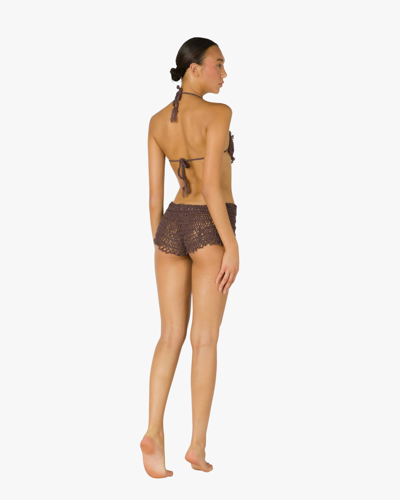 Aurora Knitted Top Brown