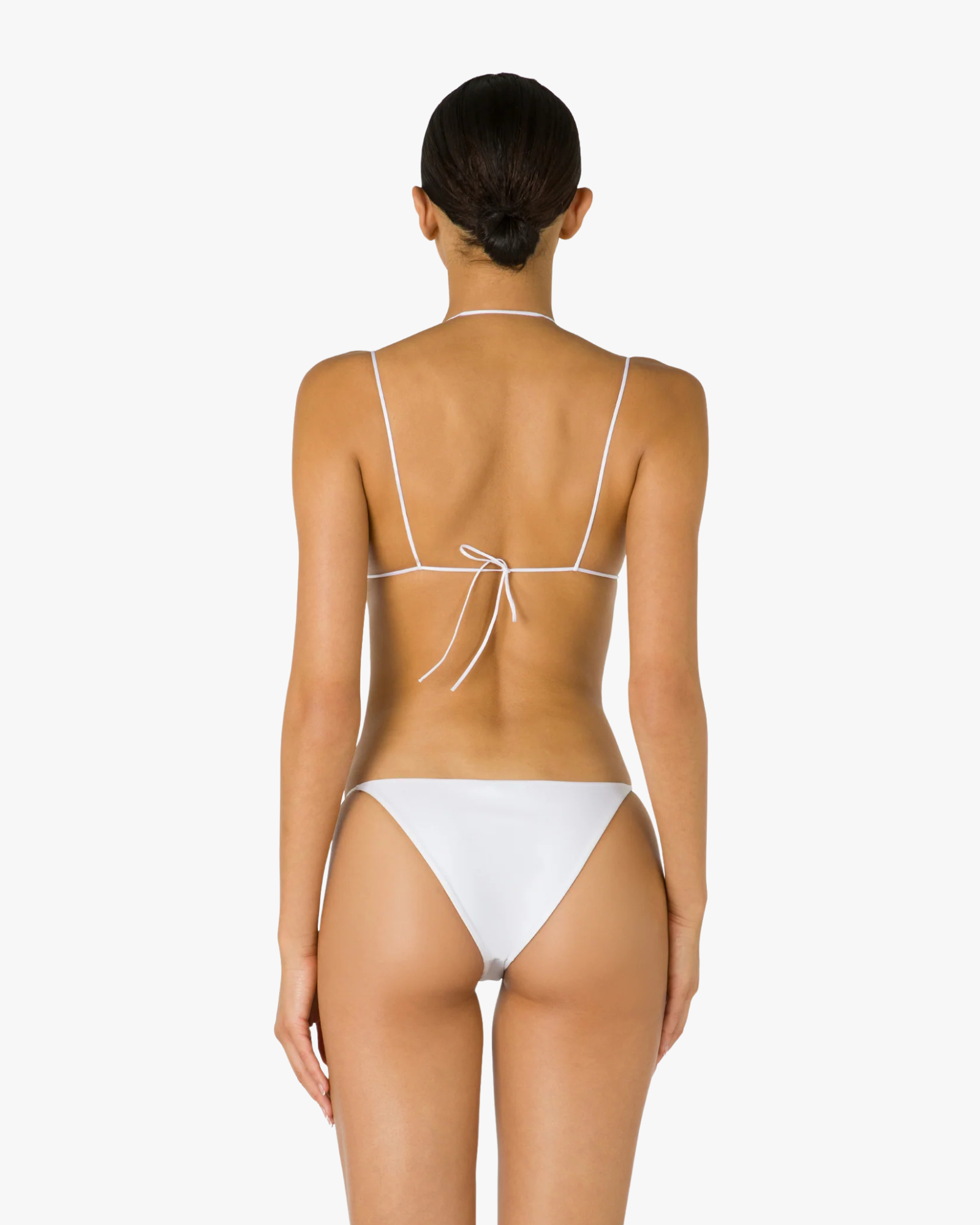 Ella Mesh Bikini White