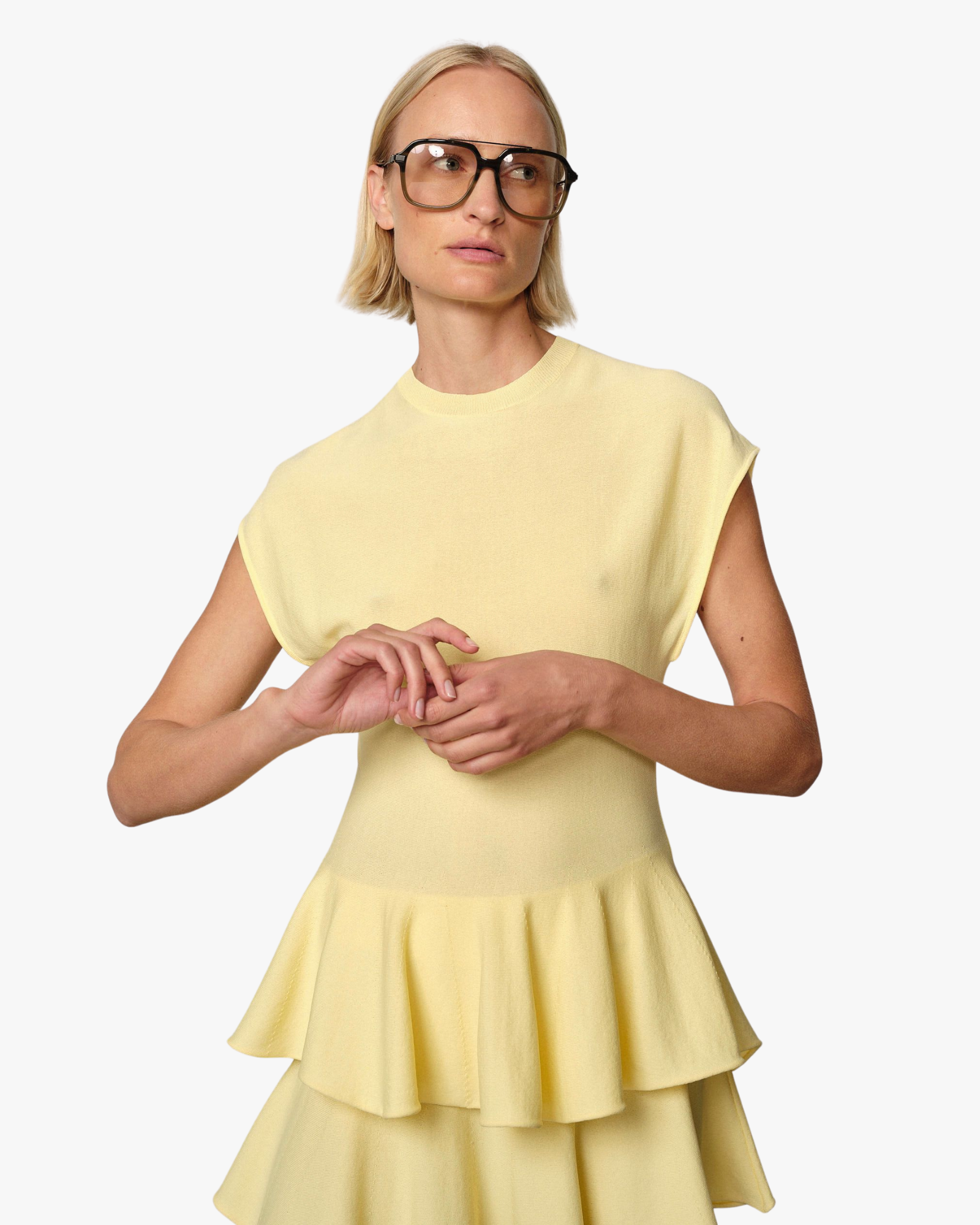 Peplum Knit Top Sean