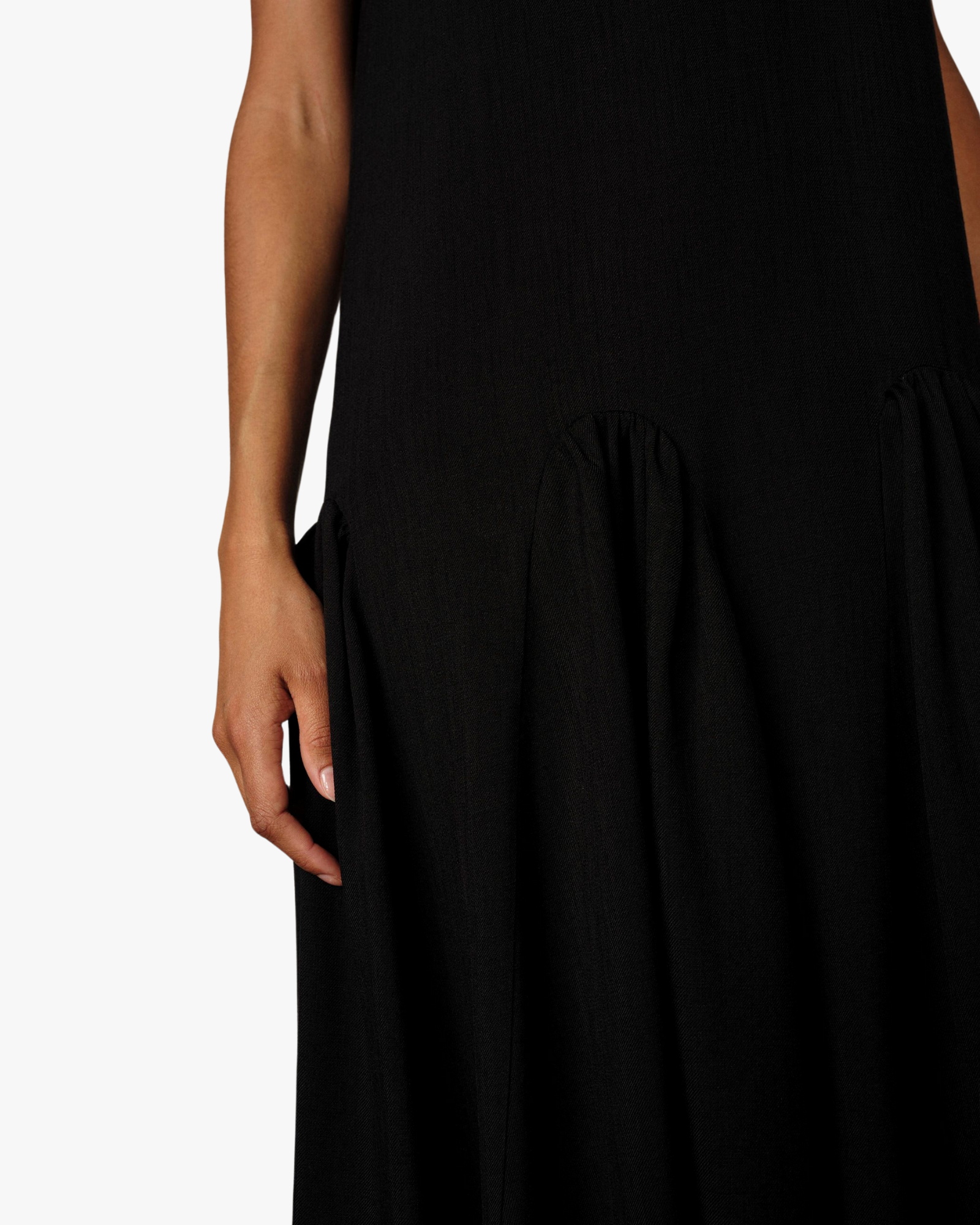 Sebastian Sleeveless Dress Black