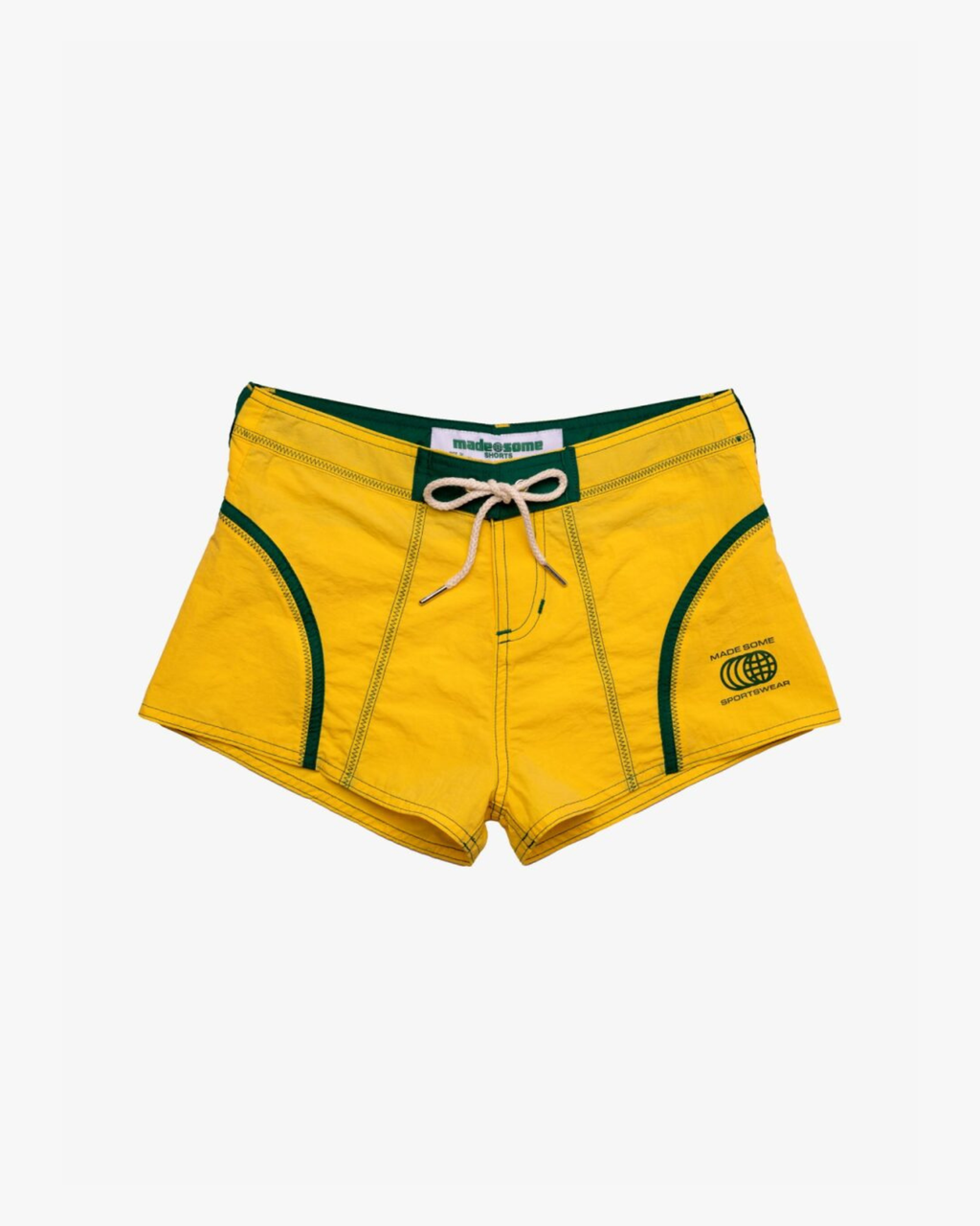 Short-Shorts Yellow/Green
