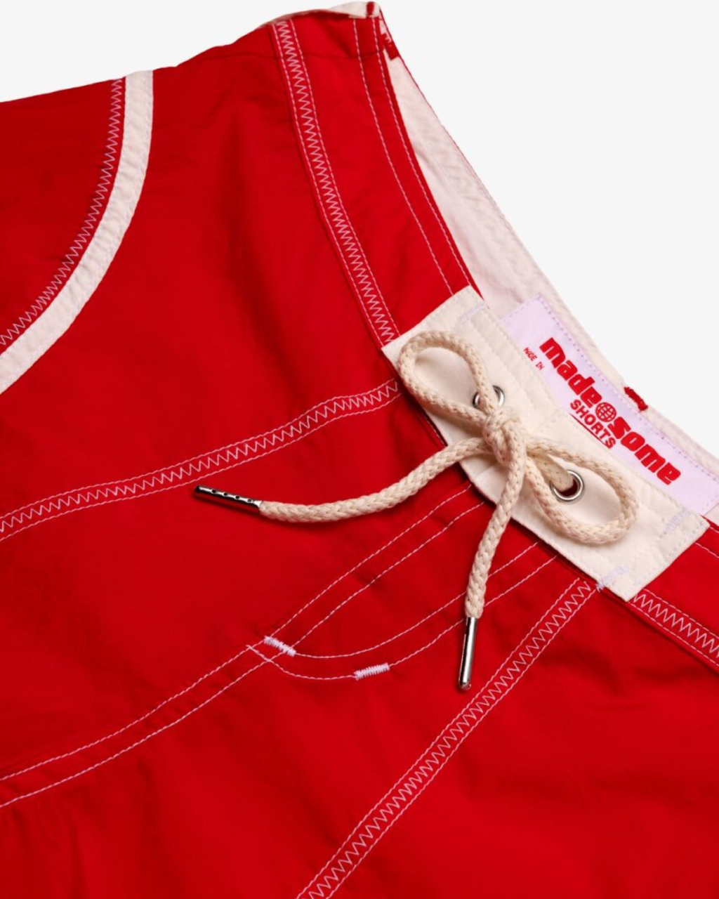 Short-Shorts Red/White