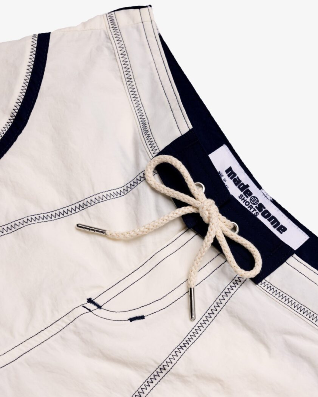 Short-Shorts White/Navy