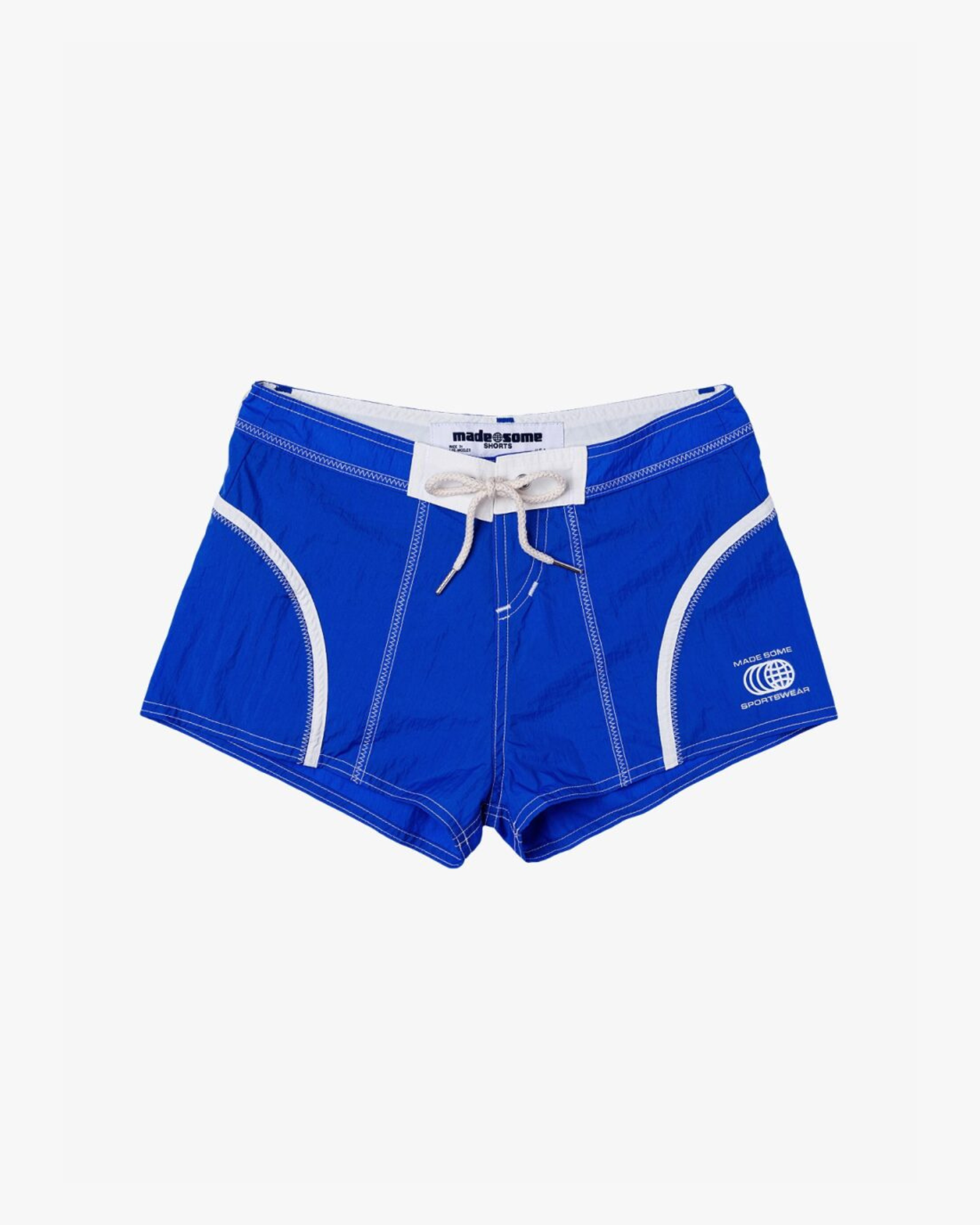 Short-Shorts Cobalt/White