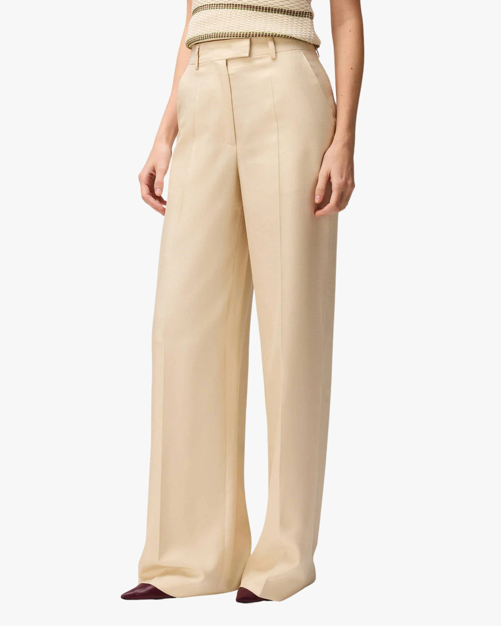 Silk Tailoring Pants Butter
