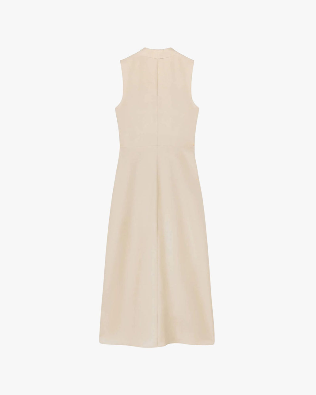 Silk Wrap Dress With Metal Closure Butter