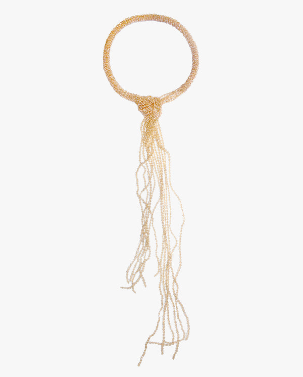 Collana con sciarpa sottile