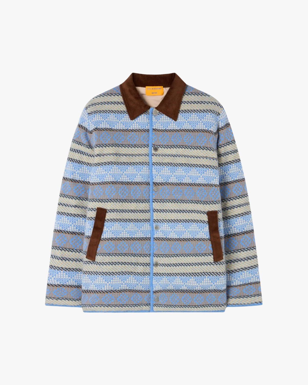 Quilted Jacket Western Industry Delft Blue