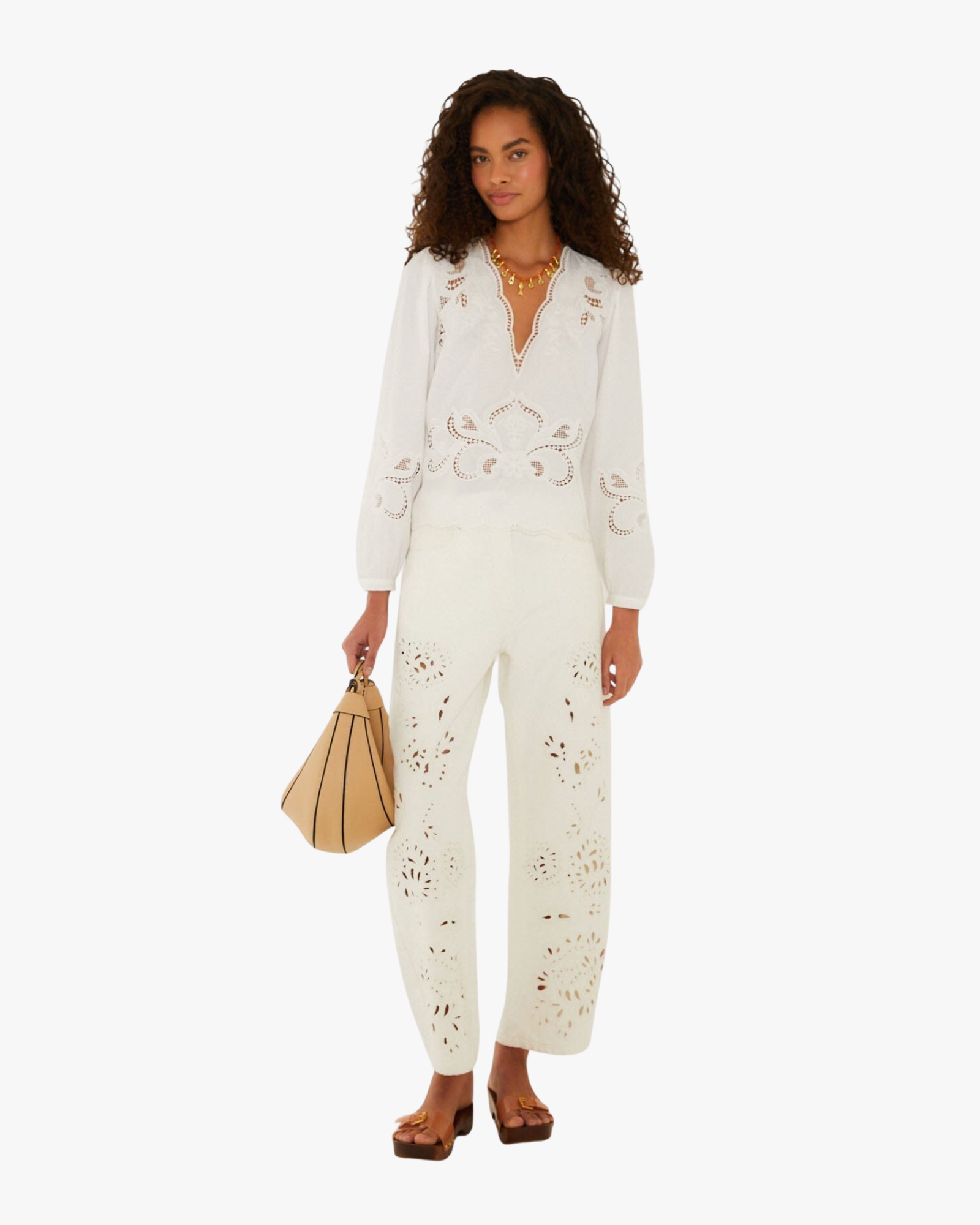Pants Raichelieu White