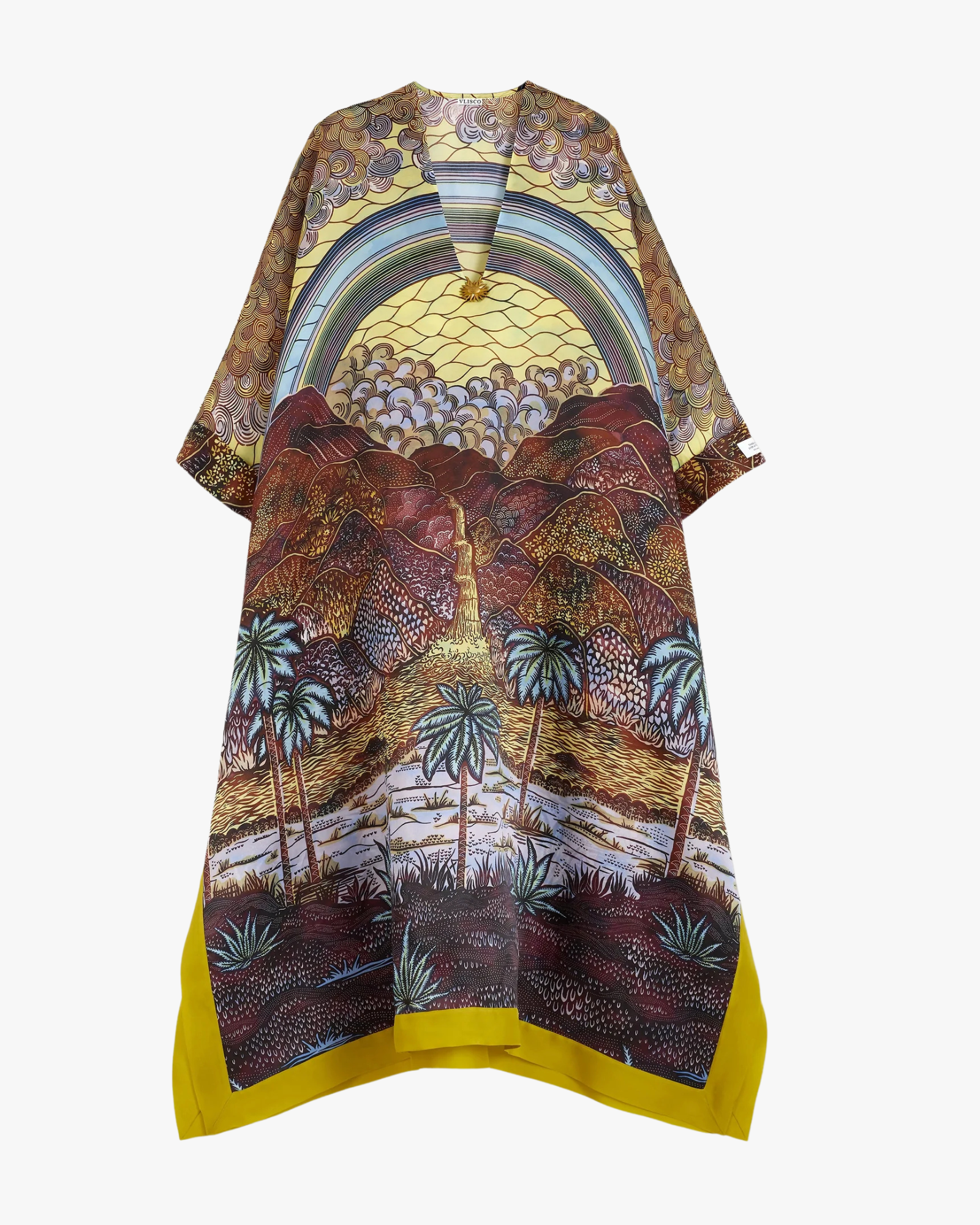 Kaftan Rainbow Print