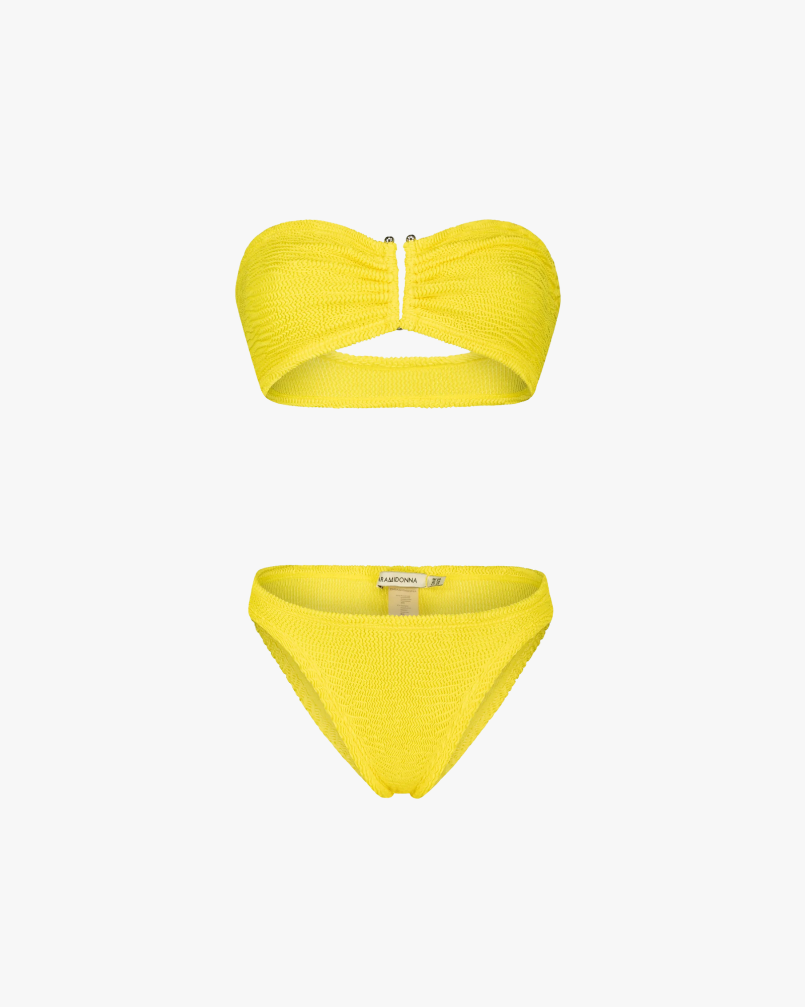Two Piece Frida Swimsuit Lemon