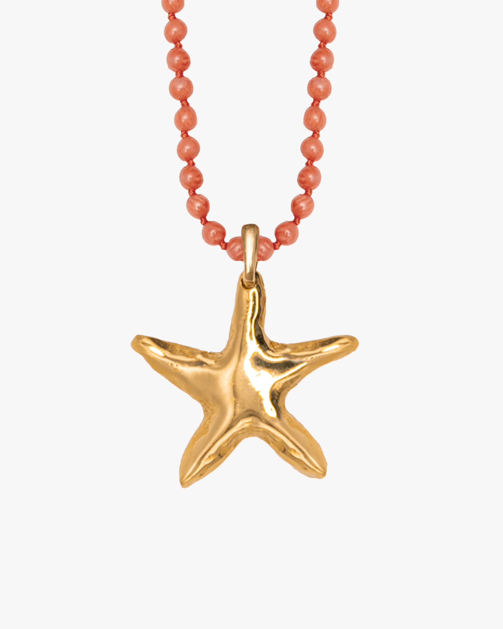 Necklace Coral Asterina Gold