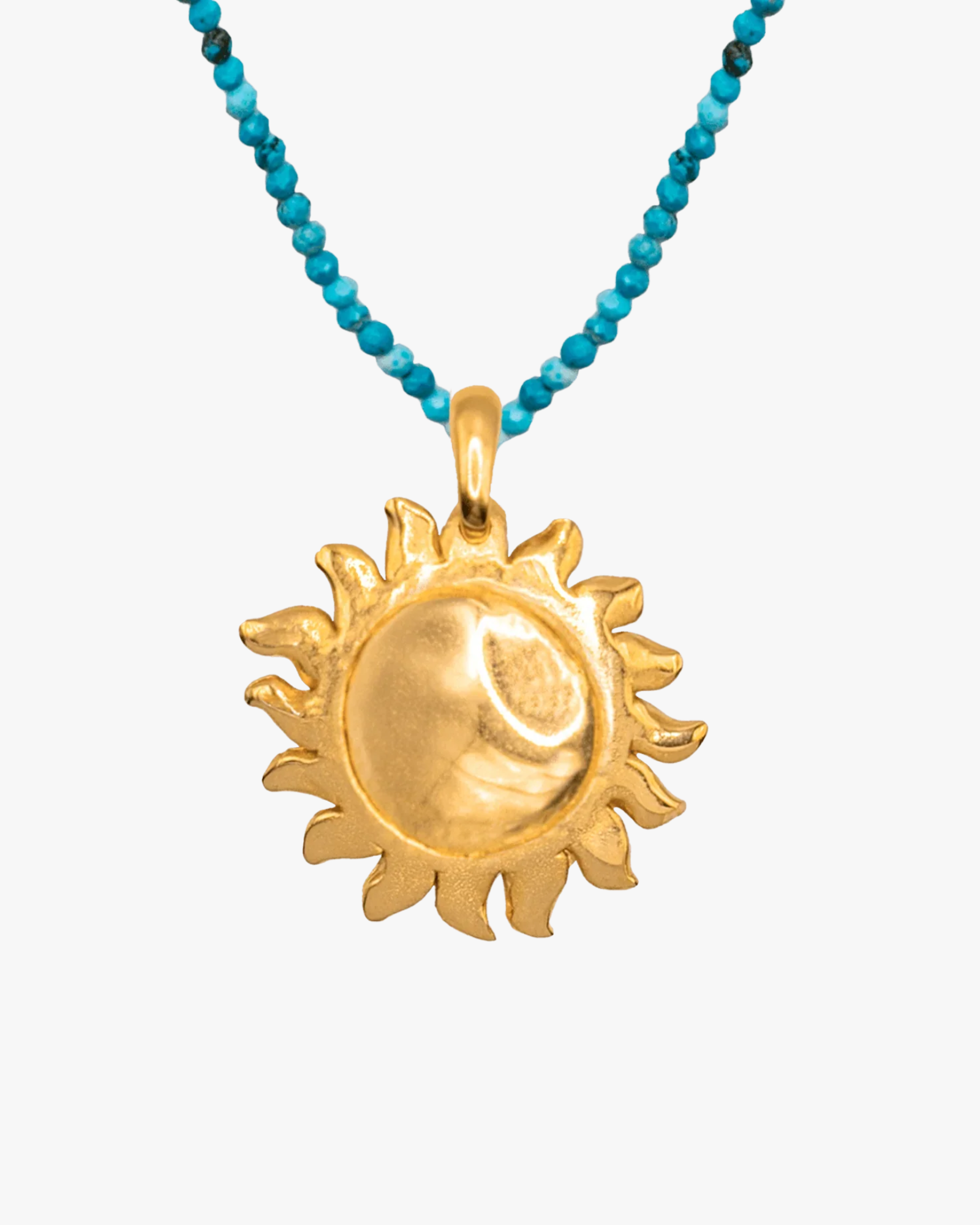 Necklace Turquoise Sole Mio Gold