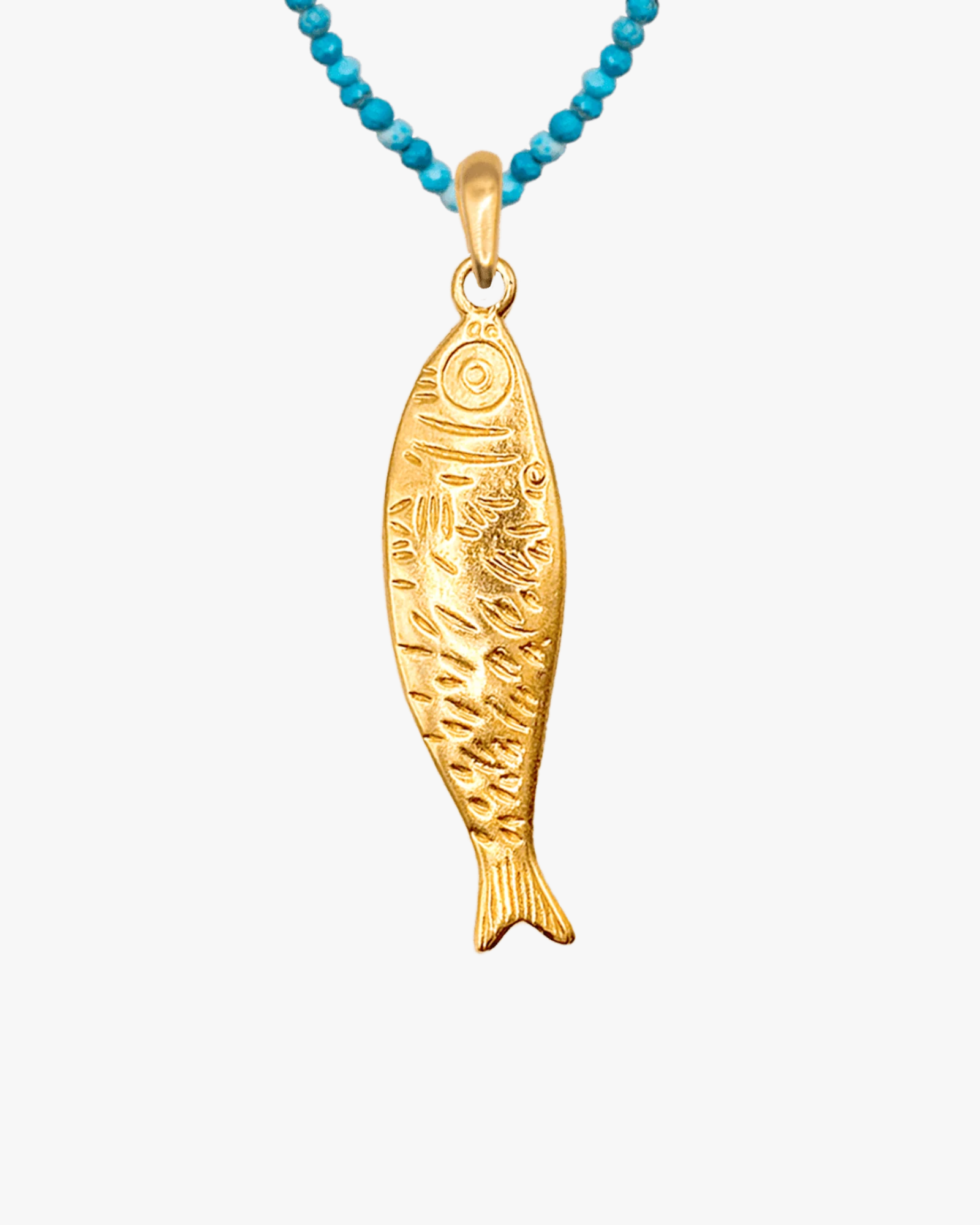 Necklace Turquoise Sardina Gold