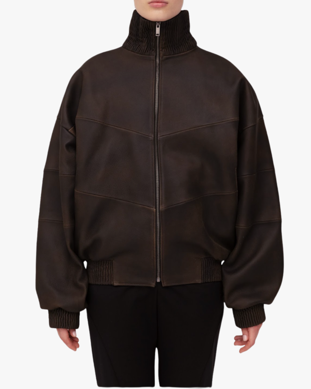 Bomber Jacket In Brown