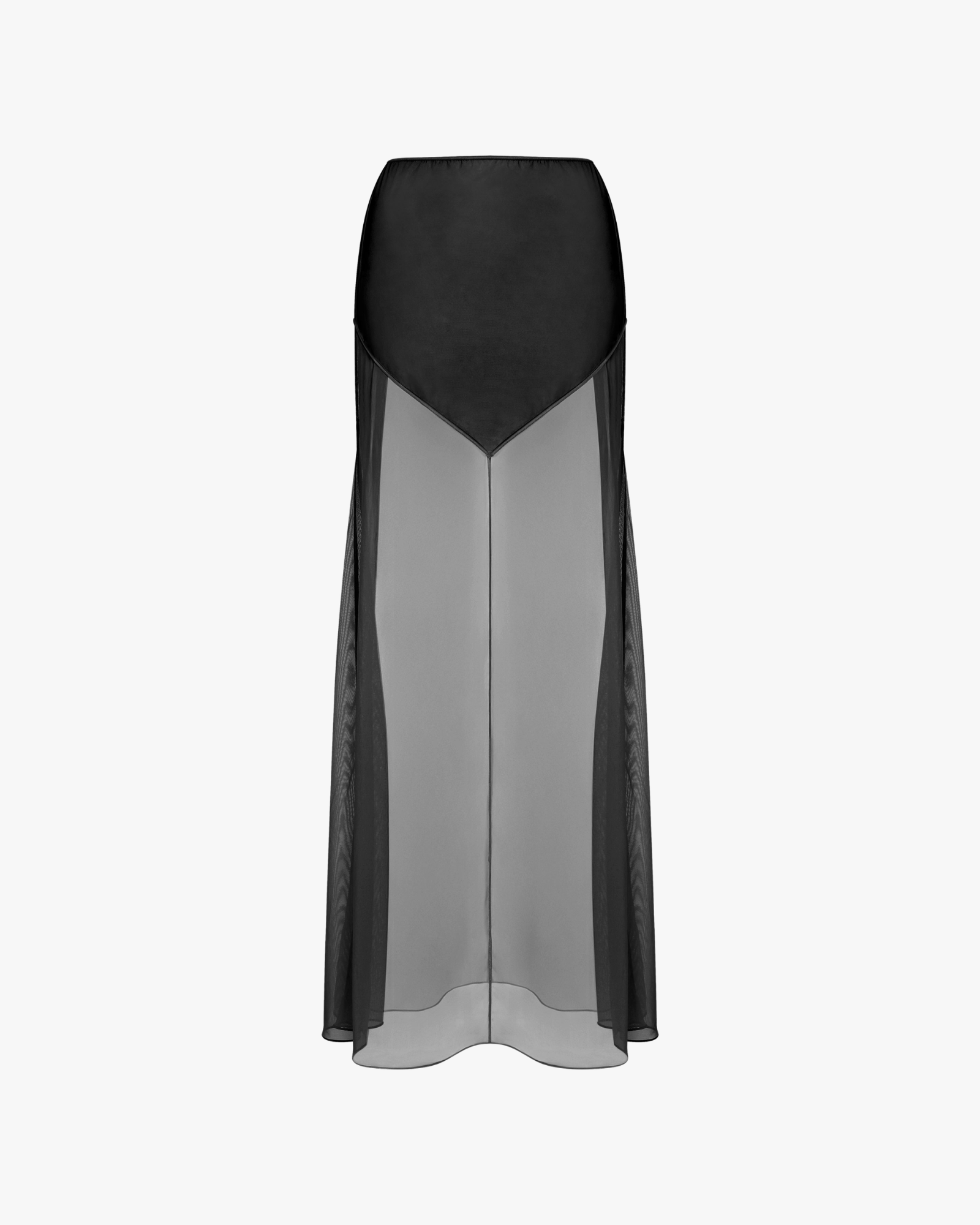 Aria Mesh Skirt Black