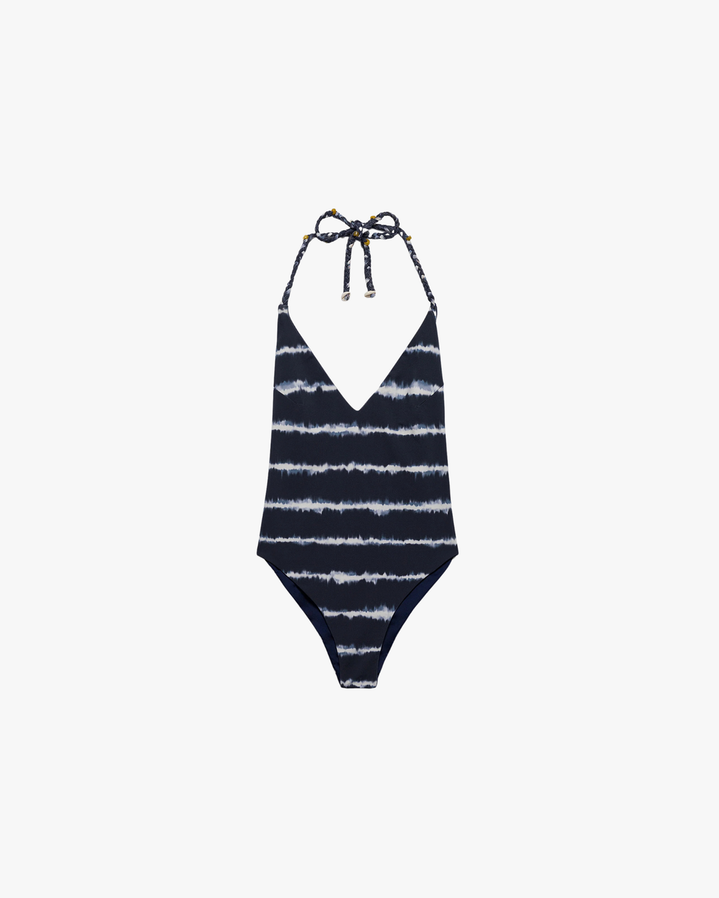 Braided Charm One Piece Midnight Shibori