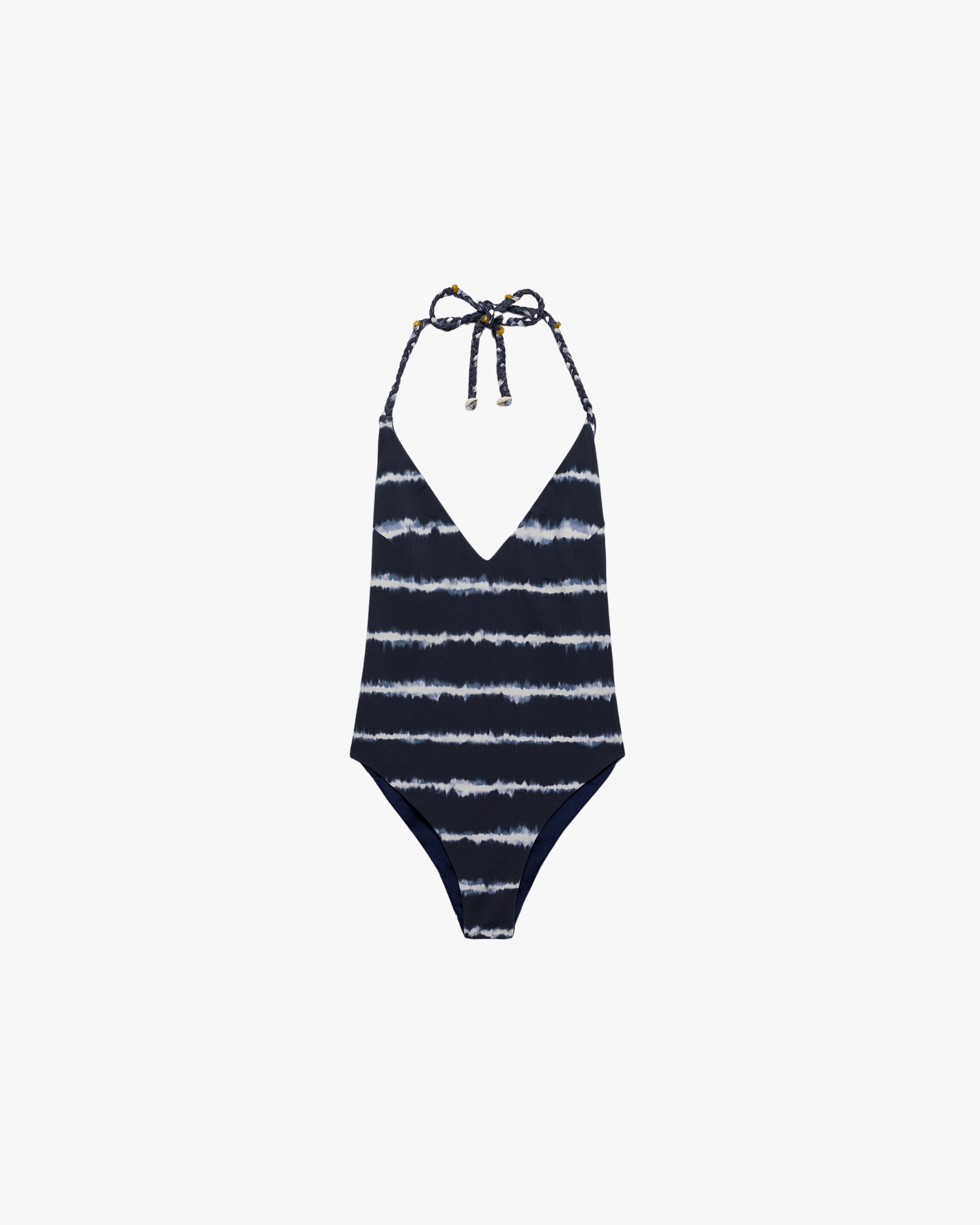 Braided Charm One Piece Midnight Shibori