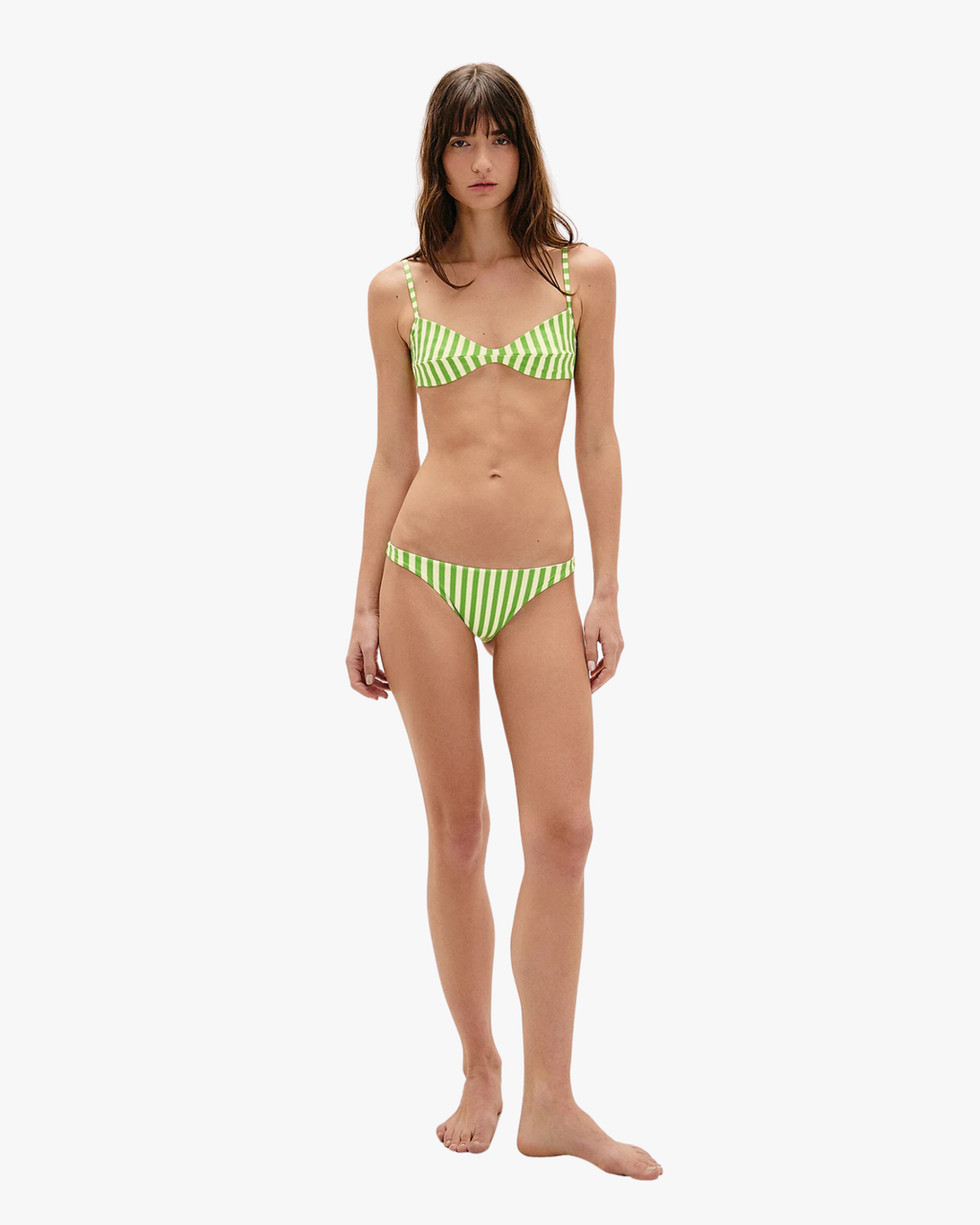 Bikini Bottom Grazi Rapture Green Stripes