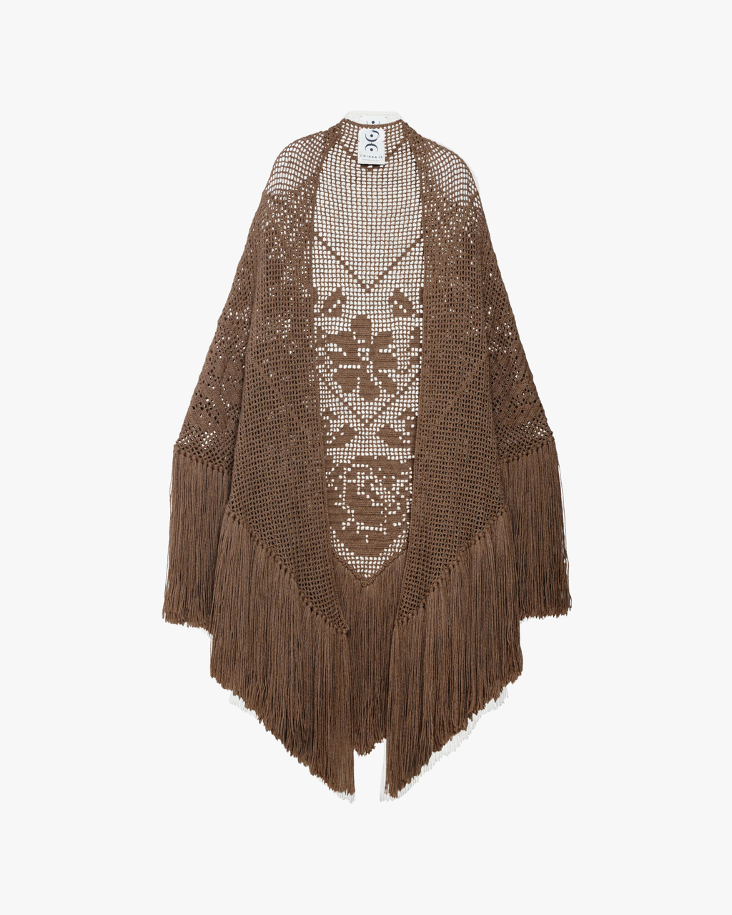 Shawl Peonia Carob Brown