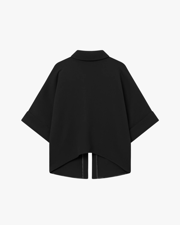 Bat-Sleeve Blouse Bailee Black