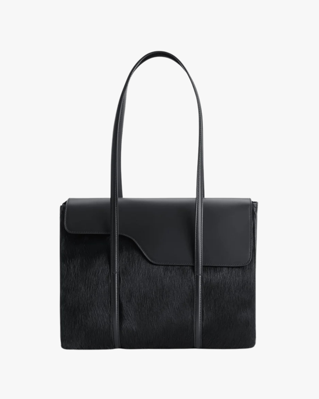 Tote Bag Abriola Pony/Vacchetta Black