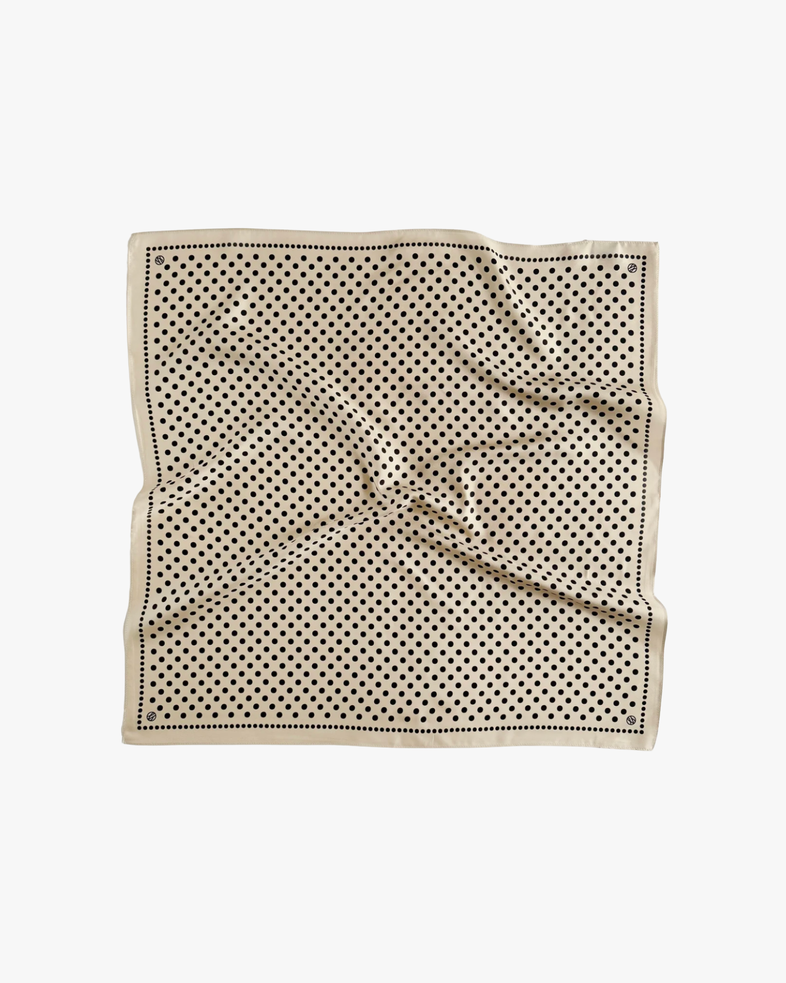 Scarf Polkadot Sand & Cream