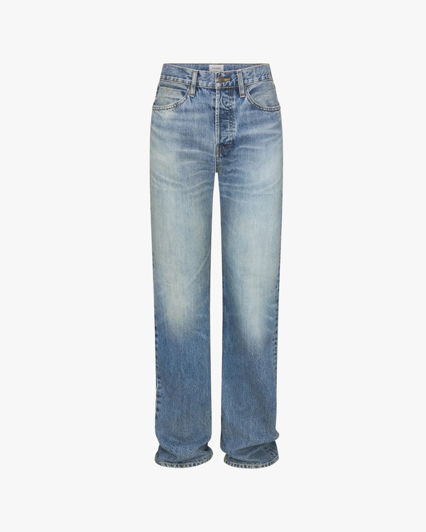 Straight Leg Jeans The Stack Blue